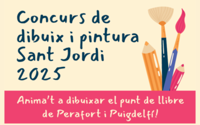 Punt de llibre Sant Jordi 2025